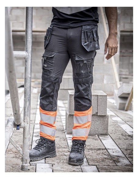 REG-TRJ480-Hi-Vis X-Pro Stretch Holster Trouser (Class 1) 2